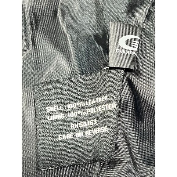 Tannery West Black Leather Women Jacket Size M‎ - Picture 4 of 10